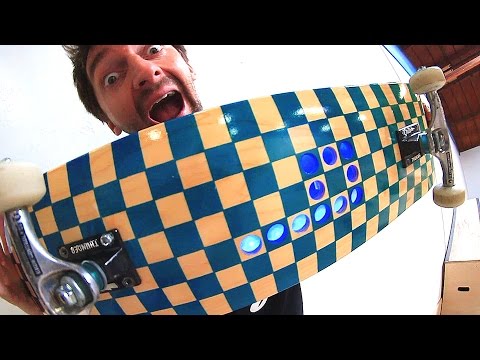 CUSTOM BRAILLE LED SKATEBOARD! | YOU MAKE IT WE SKATE IT EP 115