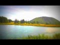 Musica de relajacion, bosque, lago, agua, naturaleza, montanas, musica relajante y melodiosa