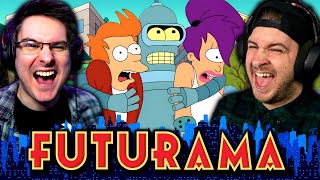Our First Time Watching Futurama Futurama Episode 1 Reaction