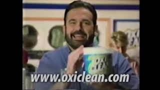 Billy Mays - Oxiclean Laundromat 2005, 15 Second Version