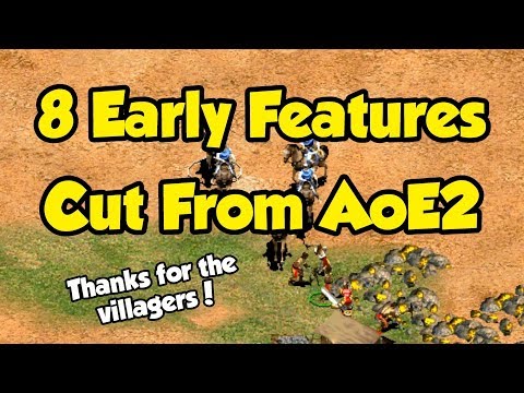 Stealing Villagers + Other Planned Features Cut From AoE2