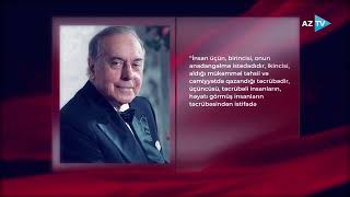 İnsan Üçün Birincisi, Onun Anadangəlmə Istedadıdır - Ulu Öndər