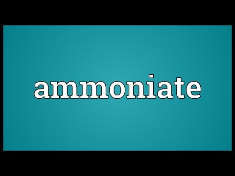 Header of ammoniate