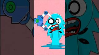 Oh No Help Aqua Sprunki Sky Blue