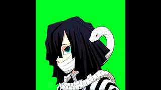 Anime Green Screen Demon Slayer - Obanai