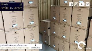 Behind the Scenes - latest Triangle BOREA Loudspeaker delivery