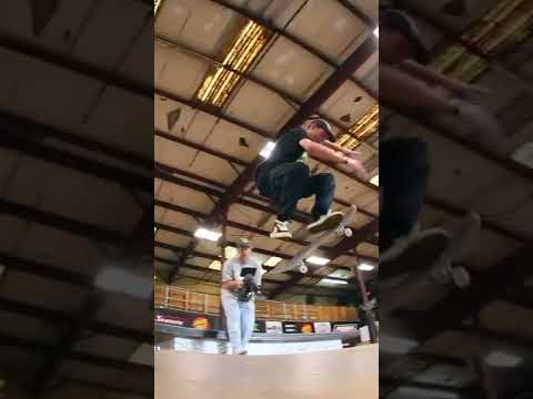 HARD FLIP FRONT SIDE 180 ZANDER GABRIEL #SHORTS