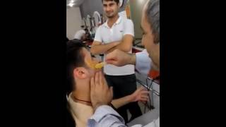 Şarkıcı Emrahın Oğlu Berber Anları