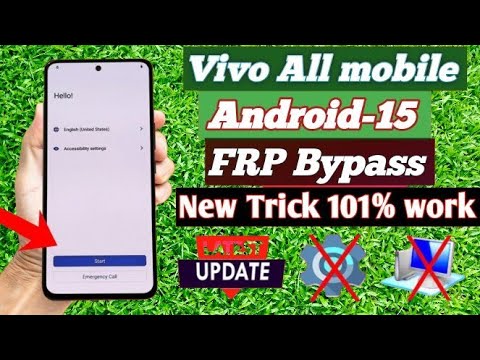 Vivo All mobile Android-15 FRP Bypass New Trick Bypass Vivo All mobile Android-15 FRP Bypass New Trick Bypass
