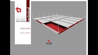 Data Center Asma Tavan Sistemleri Metal Tacer