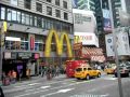 FDNY Fire Truck convoy, E 54, Lad 4, Batt 9. Traffic action on Time Square-New York City, Sept 2010
