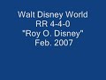 Walt Disney World RR "Roy O. Disney" 4-4-0