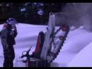 snowmobile lawn dart Video