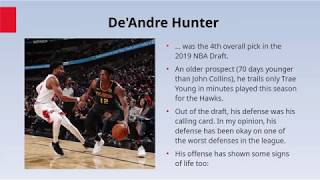 Nba Atlanta Hawks 2019-2020 - Deandre Hunter Progression Version 1