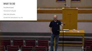 Wednesday Night Class: Approaching Life Differently- Hate and Love