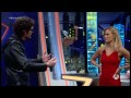 El cuadro de Bar Refaeli con gomina y brillantina en El Hormiguero 3.0
