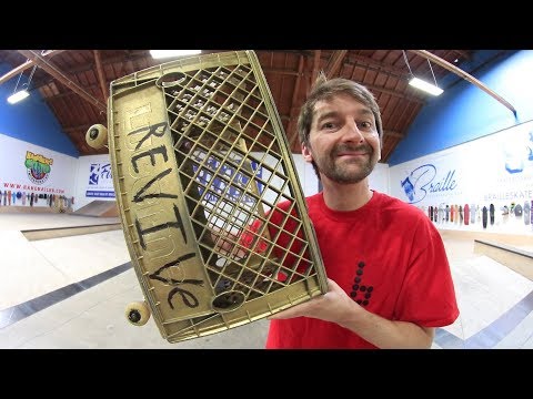 THE MILK CRATE SKATEBOARD!!! | YOU MAKE IT WE SKATE IT EP. 205