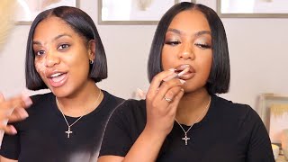 MY FULL COVERAGE MAKEUP ROUTINE! VITILIGO UPDATE, TAPE-INS WORTH THE HYPE?!GIRL 