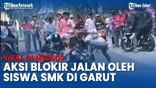 Viral Pelajar SMK di Garut Tutup Jalan Rayakan Kelulusan, Kepala Sekolah Minta M