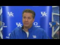 Kentucky Wildcats TV: Coach Calipari Pre-Kansas Press Conference
