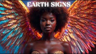 Angel Postcard Delivery Earth Signs