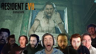 Resident Evil 7 - Yayıncıların Marguerite Jumpscare Sahnesine Tepkileri.