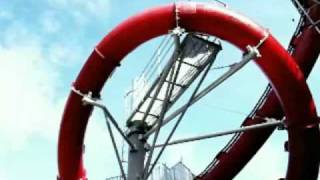 Doppel-Looping-Rutsche