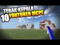 TEBAK 10 KEPALA YOUTUBER MINECRAFT MCPE INDONESIA !!!