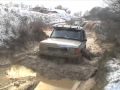 Land Rover Discovery Td5 off road in snow