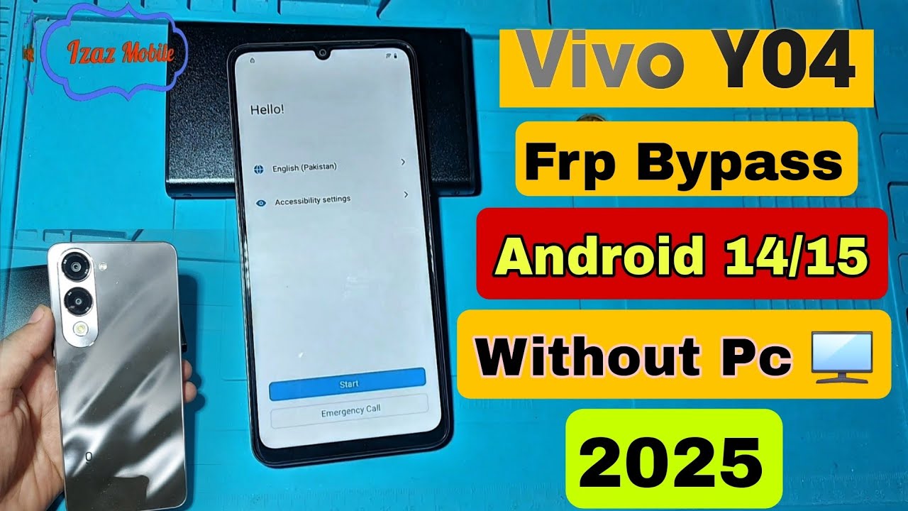 Vivo Y04 FRP Bypass Android 14 | 100% Working No PC Vivo Y04 FRP Bypass Android 14 | 100% Working No PC