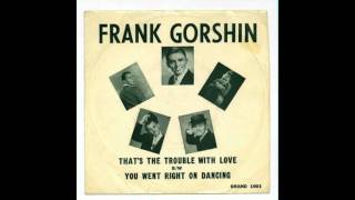 Watch Frank Gorshin You Went Right On Dancing video