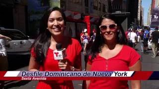 Entrevista a Lucien Echavarria en Desfile Dominicano en NY