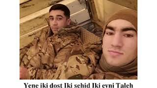 Iki Sehid Iki Dost Əliyev Maarif Xankisiyev Medet Xtq