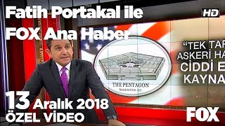 Ankarada Yüksek Hızlı Tren Faciası... 13 Aralık 2018 Fatih Portakal Ile Fox Ana Haber