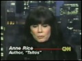 Anne Rice & Larry King Interview Part 1