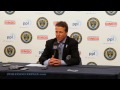 Union 1-2 Sporting KC Press Conference John Hackworth