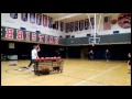 Chad Bickley - Ties world record - Ten half-court shots in 1 minute