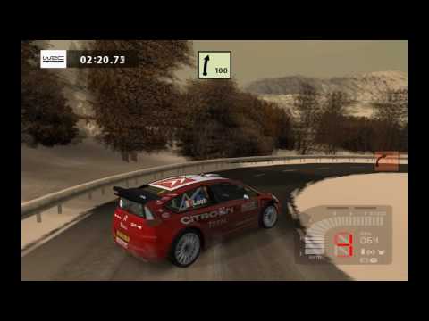 RBR Citroen C4 WRC'08 France Cote D'Arbroz 2