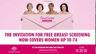 Breast Screen Digital Slide Campaign Australian Gov