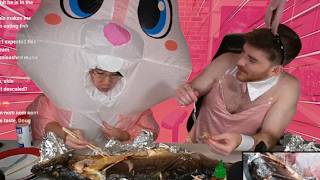 Doug Wears A Bunny Suit And Forces Twitch Chat To Watch Feat. Parkzer