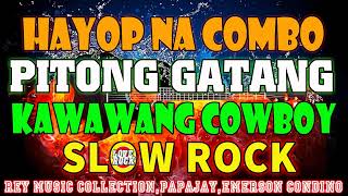 PITONG GATANG,HAYOP NA COMBO✅BEST SLOW ROCK LOVE SONGS NONSTOP BY REY MUSIC, PAP