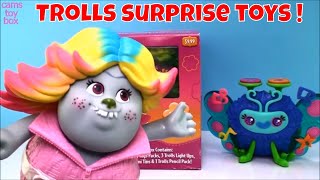 Dreamworks Trolls Surprise Box Tins Opening Toys Reviews for Kids