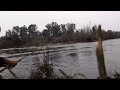 Steelhead and trout spey casting with the Irideus 2013 6/7spey rod in California