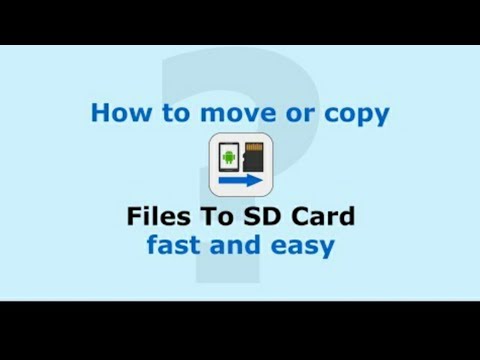 HOW TO MOVE OR COPY FILES,PHOTOS, VIDEOS TO SD CARD FAST AND EASY