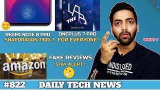 Redmi Note 8 Pro,Fake Reviews,Jio Gigafiber Price,Samsung Dual-Fold,PUBG Revenue,Mi Led Bulb-#822