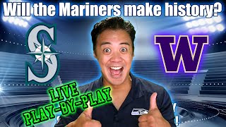 LIVE REACTION: Mariners vs. A's, Huskies vs UCLA - Will the M's finally make the post-season?
