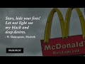 Proposed Mcdonald's TV Commercial: "The Grimace of Grimace"