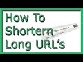 How to Shorten Long URL's | How to short Link with goo.gl, bit.ly, ow.ly for social media marketing How to Shorten Long URL's | How to short Link with goo.gl, bit.ly, ow.ly for social media marketing
