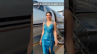 Top 10 Beautiful Models In Private Jet