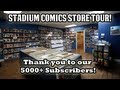Watch Stadium Comics Store Tour - Thanks for helping us reach 5000 subscribers! Video